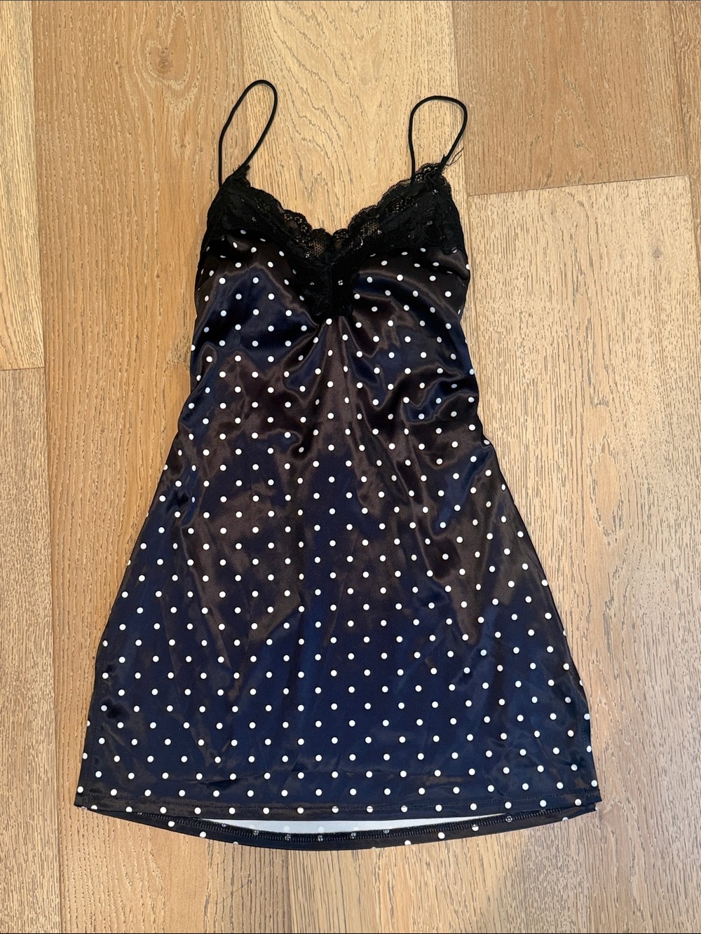 Lacey Backless Polka Dot Mini Dress